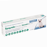 БРОДЛАЙН Спот-он для котов  до 2,5кг (S)                         