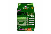 Nutra Gold HairBall НУТРА ГОЛД Эдалт Хайрбол для активных кошек вывод комков шерсти  5 кг