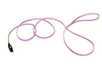 Coastal Lit"l Pals поводок для собак, нейлон, 0,7смХ1,8м , фиолет в клетку.