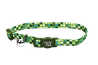 Coastal Lit"l Pals Safe Cat ошейник для котят, 0,8смХ20см , зеленая точка.