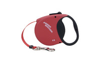 Power Walker рулетка-поводок для собак, 5 м , 50 кг., красный.