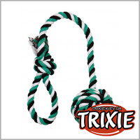 TRIXIE TX-3269 Веревка с ручкой для собак TRIXIE - Denta Fun