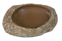 TRIXIЕ  Кормушка-поилка для рептилий, 6 x 1.5 x 4.5см, Украшение: степная скала