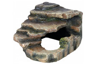 Угловая пещера для террарирума TRIXIE,  16х12х15см, Украшение: тропический лес