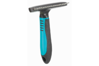 Расчёска-грабли с вращающимися зубцами TRIXIE для короткошёрстых собак(пластик.ручка)10х15см/1,5см