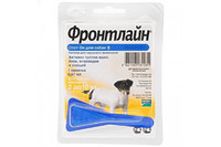 MERIAL FrontLine Spot On S (Фронтлайн) капли для собак весом от 2 до 10 кг, 1 пипет- 0,67 мл
