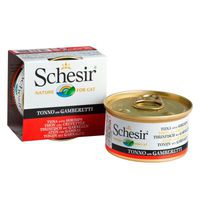SCHESIR тунцом c креветками в желе 85г