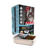 Напіввологий корм для собак ALPHA SPIRIT “ТІЛЬКИ РИБА” 9,5 Кг