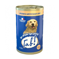 Консервы Гав! кролик в соусе