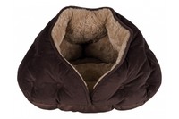 TRIXIЕ  Лежак-пещера Malu 47 x 27 x 41см,  коричневый / светло-коричневый