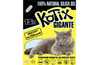 Kotix  Силикагелевый наполнитель для кошачьего туалета, 15л