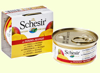 SCHESIR тунец и манго в желе 75г