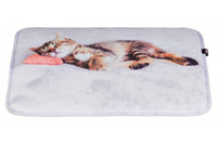 Подстилка для кота"Nani", 40х30см,  серый