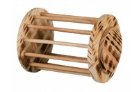 Кормушка-ролл TRIXIE для сена с крышкой(дерево, ) D-15x19см