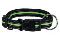 Ошейник"Fusion"(нейлон), 30–45см/17мм, зеленый