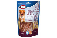 Лакомство для собак "Fish Duck Steaks" TRIXIE (утка+рыба) , 5 шт./100 гр
