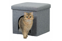 Мягкое место"Alois", 38х40х38см,серый