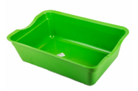 Туалет для кошек Днепр глубокий без  сетки 400*270*120 мм