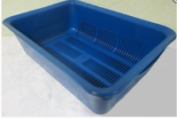 Туалет для кошек Днепр глубокий с  сеткой 400*270*120 мм