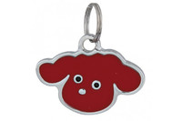 Брелок для собак на ошейник голова собаки TRIXIE , 35х20 мм