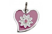 Брелок для собак на ошейник сердце TRIXIE,  30х30 мм