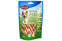 Лакомство для собак "Fish Chicken Sticks" TRIXIE курица и рыба , 80 г