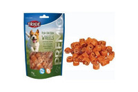 Лакомство для собак "Fish Chicken Wheels" TRIXIE рыба и курица,  75 г