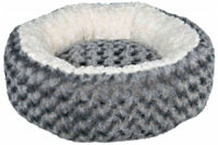 TRIXIE  круглый лежак"Kaline" ø 50см, серый/кремовый