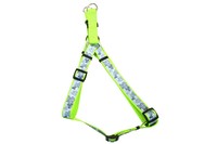Coastal Lazer свето-отражающая шлея для собак, 1смХ31-48см , клевер.