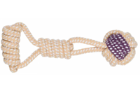 Игровой канат с узлом и ручкой TRIXIE,6х23см