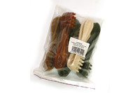 Karlie-Flamingo Vegie Tooth Mix КАРЛИ-ФЛАМИНГО лакомство для собак, жевательная зубная щетка , цена за 1 шт, 15 см, (5/пач).