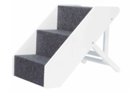 TRIXIE  лестница для животных(МДФ,войлок)40х67см,белый, до 40 кг