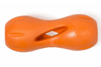 Игрушка для собак Qwizl Small Tangerine  Квизл  для лакомства  малый   оранжевый, 14 см