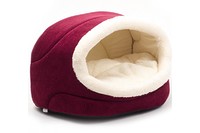 Домик для кота «Комфорт» 42х28х27 см, бордо