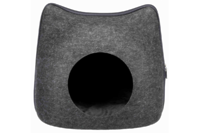 Место-пещера с застёжкой"Cat" TRIXIE 38 × 35 × 37см,серый