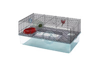 Ferplast  CAGE FAVOLA BLACK  Клетка для хомяков с глубоким поддоном 60 x 36,5 x h 30 cm
