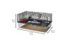 Ferplast  CAGE FAVOLA BLACK  Клетка для хомяков с глубоким поддоном 60 x 36,5 x h 30 cm