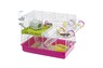 Ferplast CAGE LAURA  Двухэтажная клетка для хомяков, в комплекте с туннелями 46 x 29,5 x h 37,5 cm