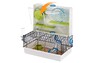 Ferplast  CAGE OLIMPIA BLACK  Клетка для хомяков, с игровыми туннелями и игровой зоной 46 x 29.5 x h 54 cm