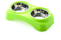 AnimAll Pet Doctor Миска двойная для кошки с подставкой S 150мл, P 1087-S