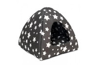 Домик для кота  «Юрта» серый  38х38х36см