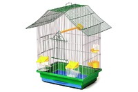 Клетка ШАНХАЙ Лори для содержания малых птиц,(волнистых попугаев, канареек,  амадин)  краска