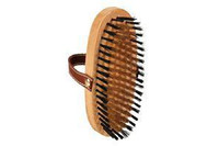 Щетка массажная овальная с латунной щетиной TRIXIE, 15х6 см