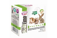 Lolopets Минеральный камень для грызунов попкорн 40г