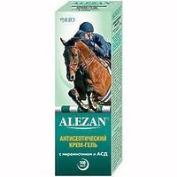 Алезан крем антисептический, 100мл