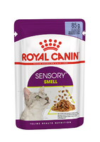 Вологий корм, для котів SENSORY SMELL JELLY для дорослих котів, що стимулює cтимулює сильні нюхові рецептори у котів ( 0.085 кг )
