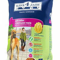 Клуб 4 Лапы корм для взрослых собак гигантских собак