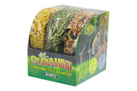 "Смаколики" для грызунов  ЛОРИ КОЛЬЦА АССОРТИ "3в1" 150г