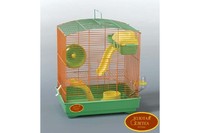 Клетка для грызунов 233 В YD овал. эмаль 32*21*37см Золотая Клетка