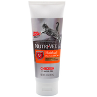 Nutri-Vet Hairball НУТРИ-ВЕТ ВЫВЕДЕНИЕ ШЕРСТИ добавка для кошек, гель, 89 мл 